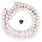 The Bead Chest Natural 14mm Wooden Beads in White for Jewelry Making – Round Loose Wood Spacer Beads I Approximately 30 Beads